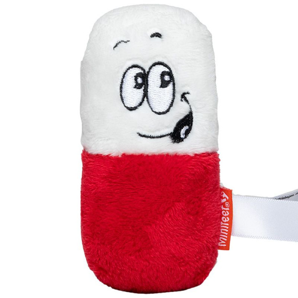 Peluche gélule nettoyeur d'écran Schmoozies 9,5 cm - Personnalisation sur étiquette