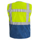 Gilet de sécurité unisexe CXS conforme normes EN ISO 20471 (classe 1) - BCM Goodies