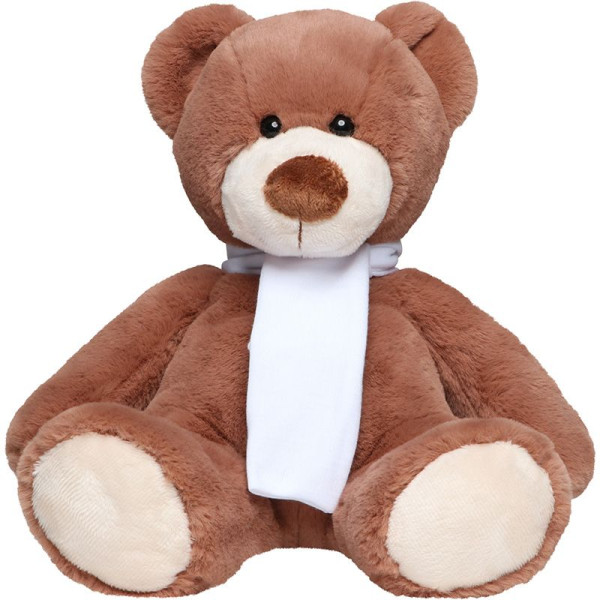 Peluche Ours MBW 25cm personnalisable pour entreprises - BCM Goodies