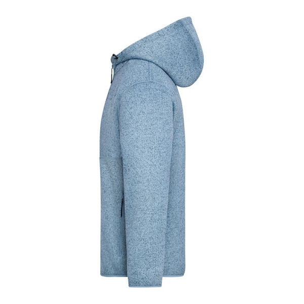 Polaire tricot de travail Unisexe Daiber - Polyester - Capuche doublée - Poches zippées - Idéal pour la communication d'ent
