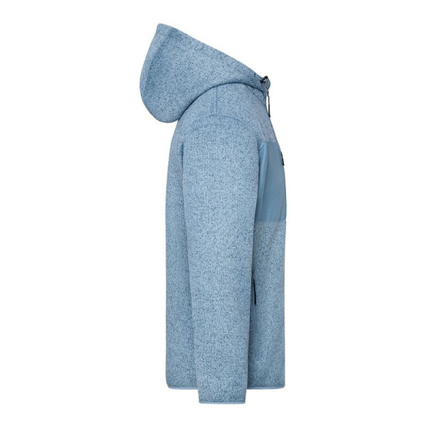 Polaire tricot de travail Unisexe Daiber - Polyester - Capuche doublée - Poches zippées - Idéal pour la communication d'ent