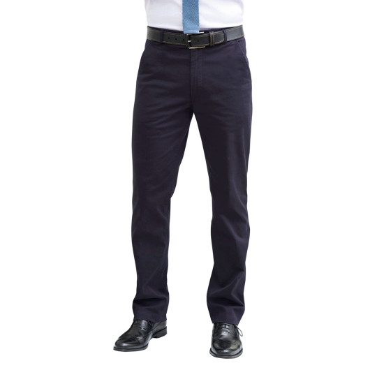 Chino Leo Coupe Slim – Pantalon professionnel personnalisable pour entreprises et associations | BCM Goodies