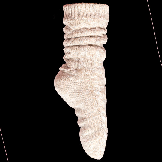 Chaussettes lounge doublées sherpa personnalisables – objet publicitaire confort pour entreprises