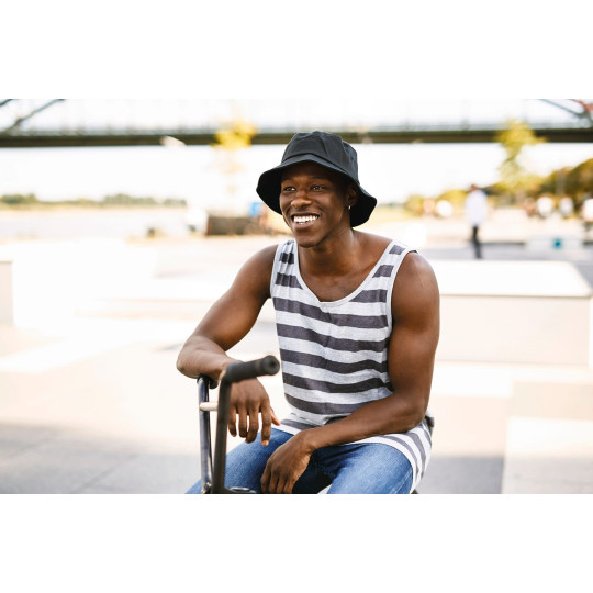 Bob Flexfit en coton personnalisable – Accessoire textile pour communication de marque B2B | BCM Goodies