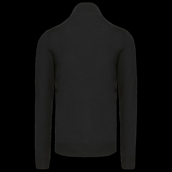 Cardigan zippé homme personnalisable – Textile professionnel pour communication d’entreprise – BCM Goodies
