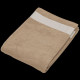 Drap de plage personnalisable 100% coton velours avec bande blanche 5,5 cm – Objet publicitaire B2B pour communication d’entrepr