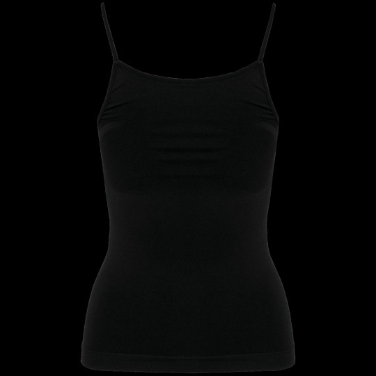 Débardeur écoresponsable sans couture à fines bretelles femme personnalisable – Textile promotionnel recyclé BCM Goodies