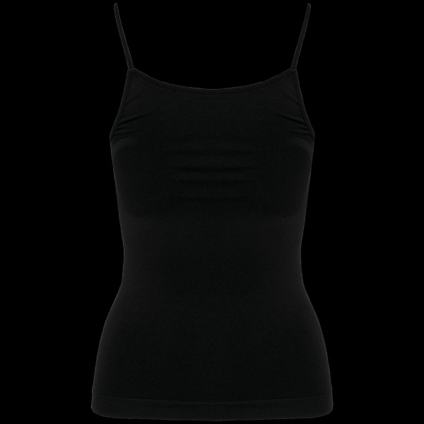 Débardeur écoresponsable sans couture à fines bretelles femme personnalisable – Textile promotionnel recyclé BCM Goodies