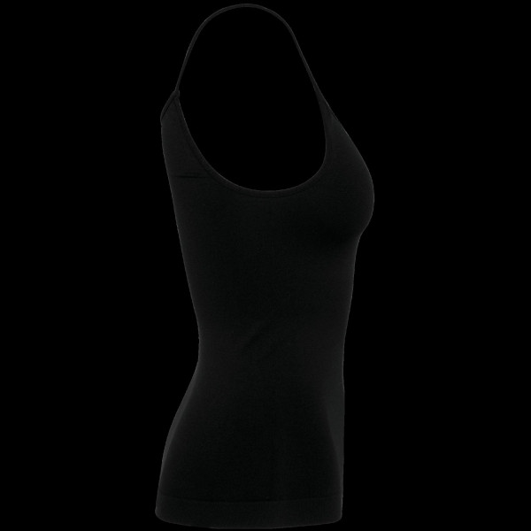 Débardeur écoresponsable sans couture à fines bretelles femme personnalisable – Textile promotionnel recyclé BCM Goodies