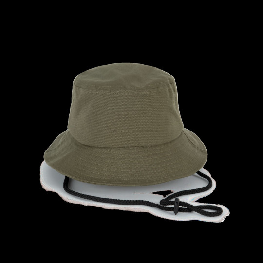 Bob style bucket personnalisé 100% coton avec lacet – Accessoire textile pour communication d’entreprise et événements professio