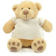 Peluche Ours Honey personnalisable – Cadeau d’entreprise conforme EN71 pour actions B2B et communication professionnelle