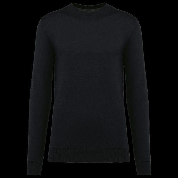 Pull homme col rond Supima® 100% coton personnalisé – Vêtement d’entreprise BCM Goodies