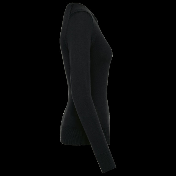 Pull Femme Col Rond Supima® Personnalisable – Textile Entreprise Communication | BCM Goodies