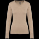 Pull col V femme personnalisable pour entreprise – Cadeau d’affaires et objet publicitaire textile