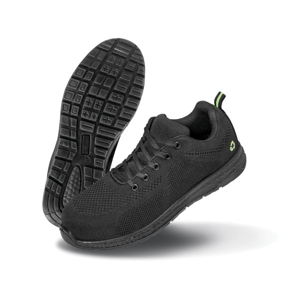 Basket de sécurité recyclée unisexe S1PL SR FO – Chaussure légère et respirante pour dotation entreprise – BCM Goodies