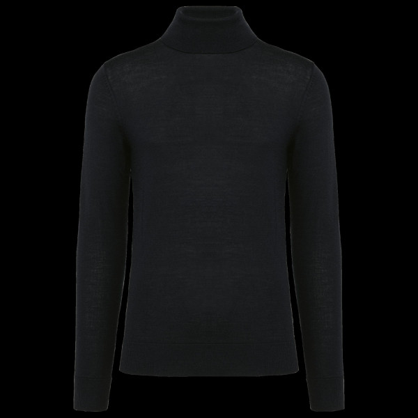 Pull Mérinos col roulé homme personnalisable pour entreprises – Objet publicitaire et cadeau d’affaires BCM Goodies