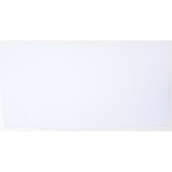 Serviette de bain microfibre personnalisable pour communication d'entreprise et objets publicitaires