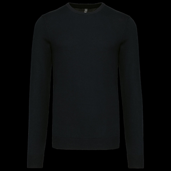 Pull col rond personnalisé 50% coton 50% acrylique – Communication B2B et objets publicitaires