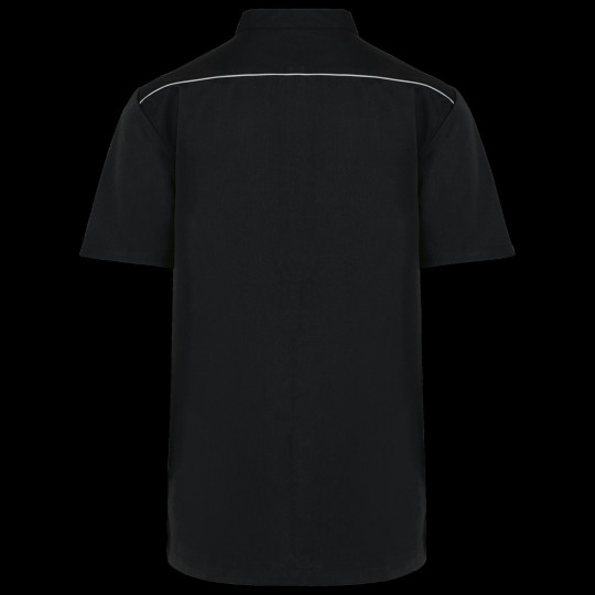 Blouse polycoton homme avec boutons-pression personnalisable – Vêtement professionnel pour entreprises – BCM Goodies