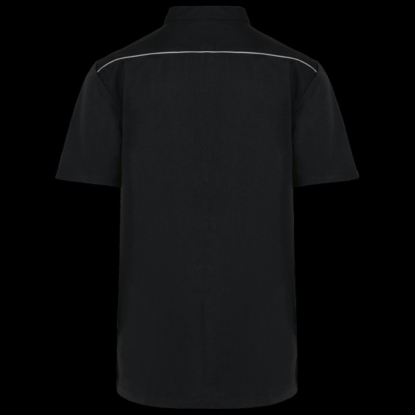 Blouse polycoton homme avec boutons-pression personnalisable – Vêtement professionnel pour entreprises – BCM Goodies