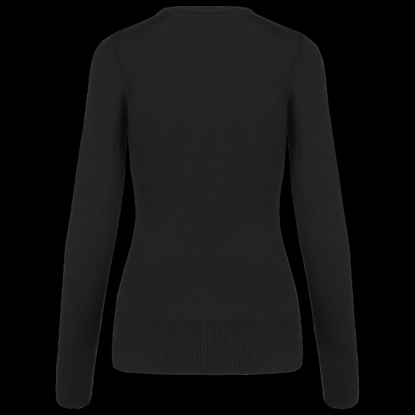 Pull col rond femme personnalisable – Communication B2B et objet publicitaire textile