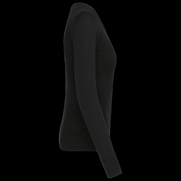 Pull col rond femme personnalisable – Communication B2B et objet publicitaire textile