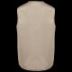 Gilet personnalisable multipoches unisexe B2B – Gilet polycoton doublé pour entreprises et événements professionnels
