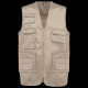 Gilet personnalisable multipoches unisexe B2B – Gilet polycoton doublé pour entreprises et événements professionnels