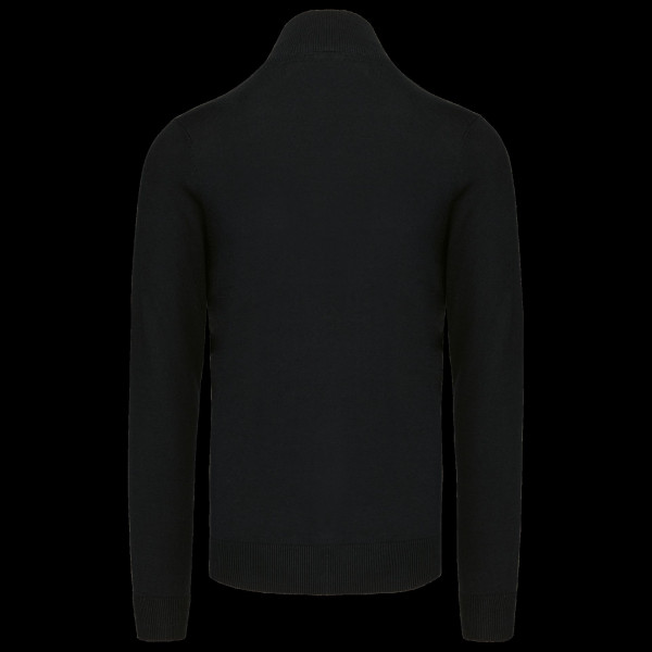 Pull 1/4 zip homme personnalisable pour entreprises – 50% coton 50% acrylique – Communication et merchandising B2B