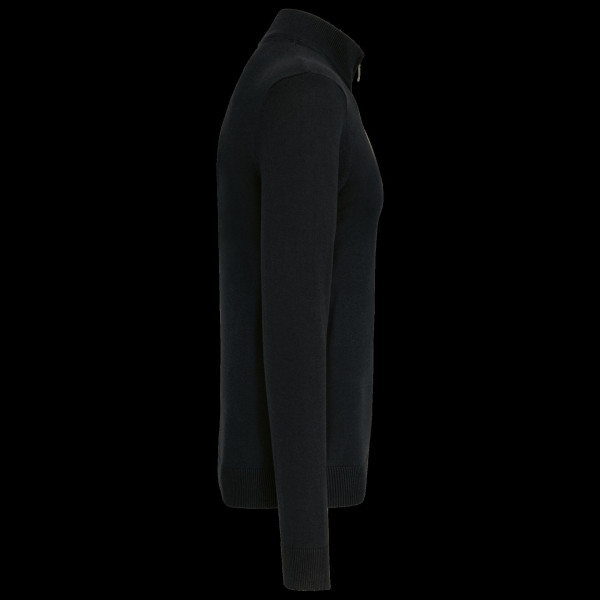 Pull 1/4 zip homme personnalisable pour entreprises – 50% coton 50% acrylique – Communication et merchandising B2B