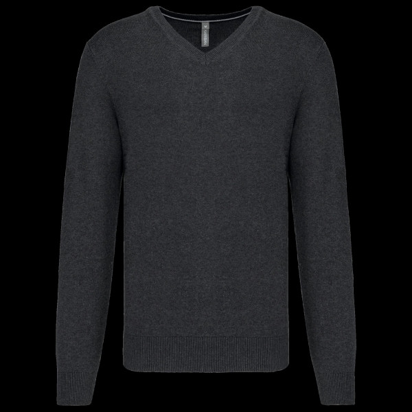 Pull premium col V personnalisable pour entreprises – Vêtement élégant et confortable pour communication B2B