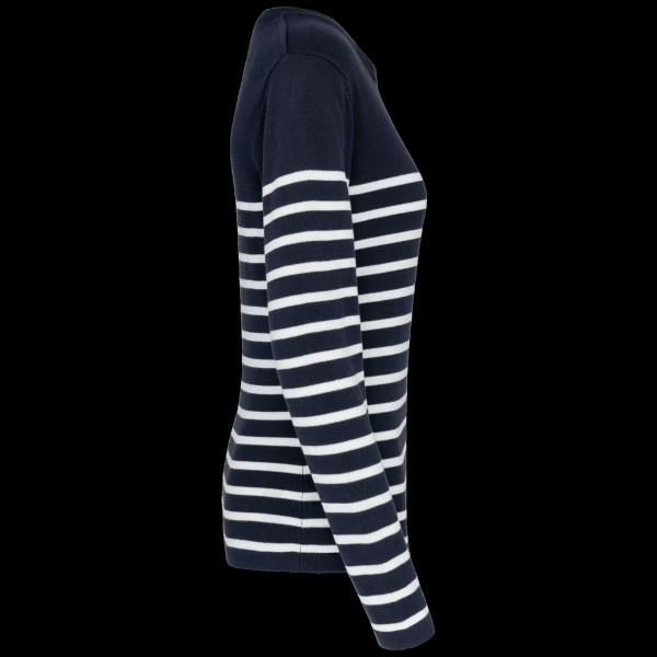 Pull marin femme personnalisable pour communication d’entreprise – BCM Goodies