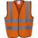 Gilet haute visibilité enfant personnalisable – Vêtement sécurité EN1150 pour communication événementielle