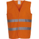 Gilet à 2 bandes haute visibilité personnalisé – Communication et sécurité pour entreprises | BCM Goodies