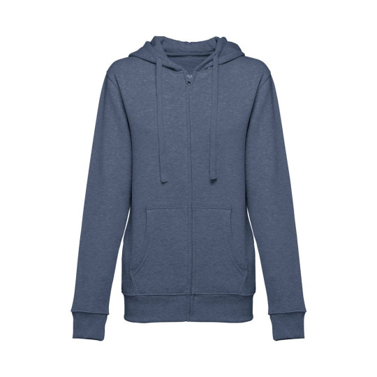 Sweat-shirt pour femme en coton et polyester THC AMSTERDAM WOMEN II personnalisable - BCM Goodies