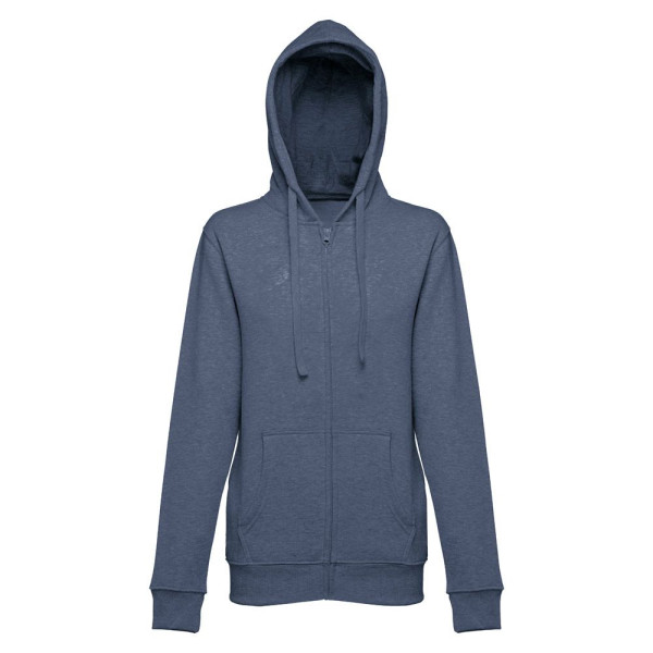 Sweat-shirt pour femme en coton et polyester THC AMSTERDAM WOMEN II personnalisable - BCM Goodies