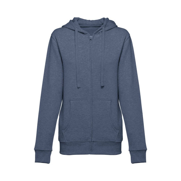 Sweat-shirt pour femme en coton et polyester THC AMSTERDAM WOMEN II personnalisable - BCM Goodies