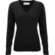 Pullover femme col V personnalisable – Textile d’entreprise pour communication et cadeaux professionnels