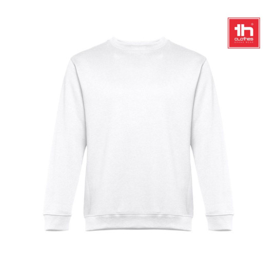 Sweat-shirt unisexe col rond THC DELTA WH. personnalisable pour entreprises | BCM Goodies