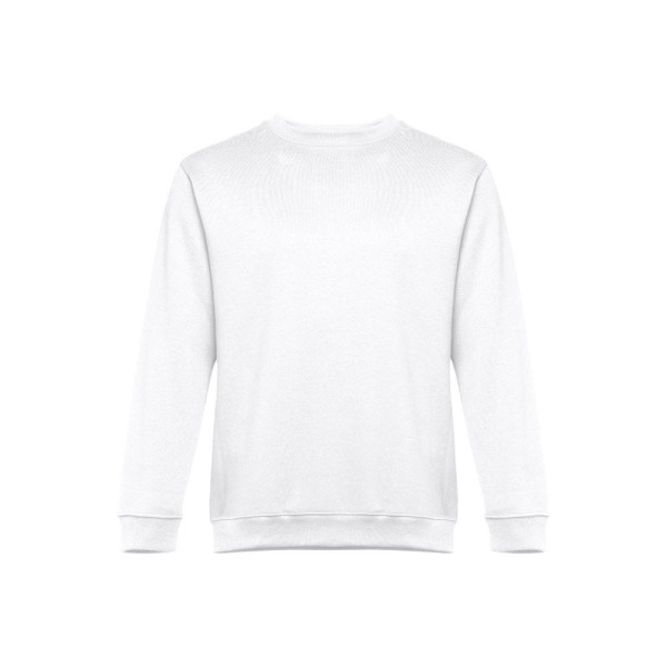 Sweat-shirt unisexe col rond THC DELTA WH. personnalisable pour entreprises | BCM Goodies