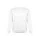 Sweat-shirt unisexe col rond THC DELTA WH. personnalisable pour entreprises | BCM Goodies