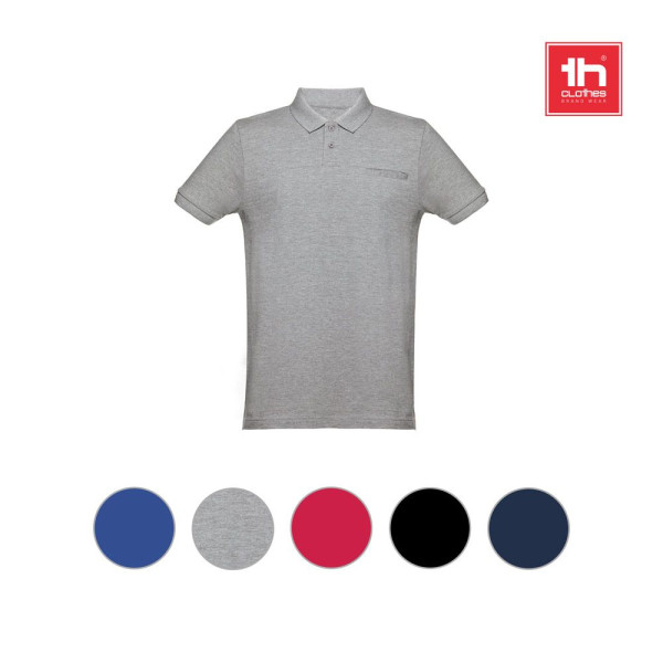 Polo THC DHAKA personnalisable pour homme - BCM Goodies