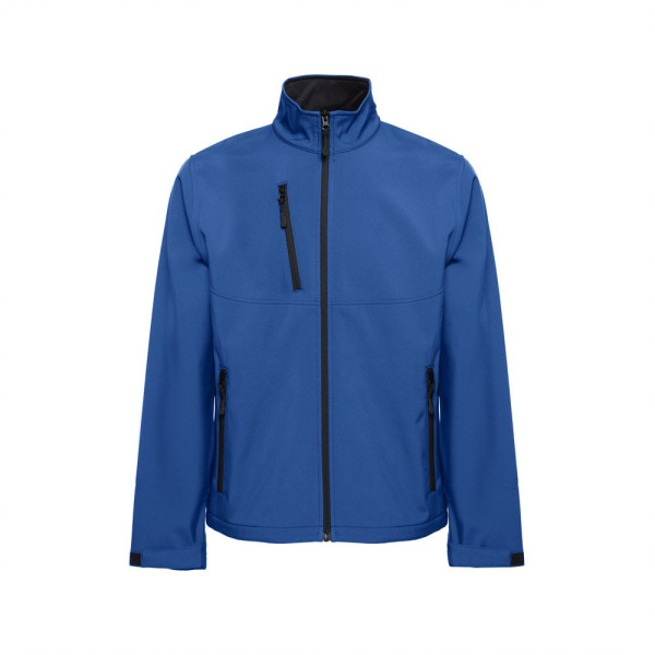 Veste softshell personnalisée en polyester et élasthanne - Fiche produit BCM Goodies