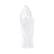 Polo à manches courtes pour femmes en coton cardé THC MONACO WOMEN WH. - BCM Goodies