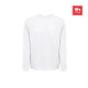 Sweat-shirt unisexe en éponge italienne blanc THC COLOMBO WH - BCM Goodies