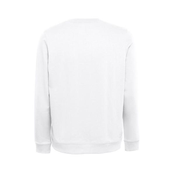 Sweat-shirt unisexe en éponge italienne blanc THC COLOMBO WH - BCM Goodies