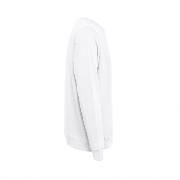 Sweat-shirt unisexe en éponge italienne blanc THC COLOMBO WH - BCM Goodies