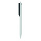 Stylo poussoir en ABS recyclé SIDE - Stylo écologique avec encre bleue fluide