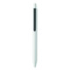 Stylo poussoir en ABS recyclé SIDE - Stylo écologique avec encre bleue fluide