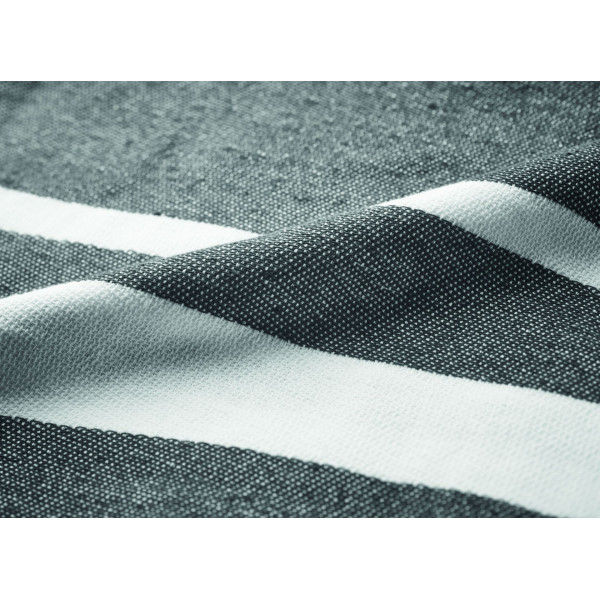 Serviette SEAQUAL® 70x140cm MAR - Serviette écologique en coton et polyester recyclé - Personnalisable pour entreprise